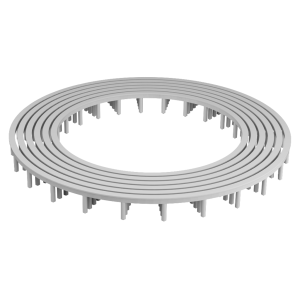 01_PVC ring vloerafstandhouder 6 ringen